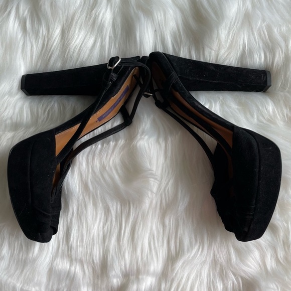 Ralph Lauren Purple Label Black Heels - Picture 5 of 5